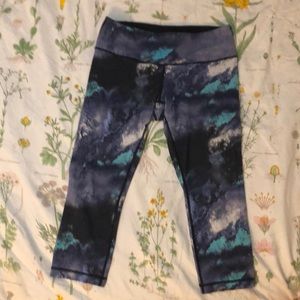 Lululemon, Milky Way, size 8, leggings